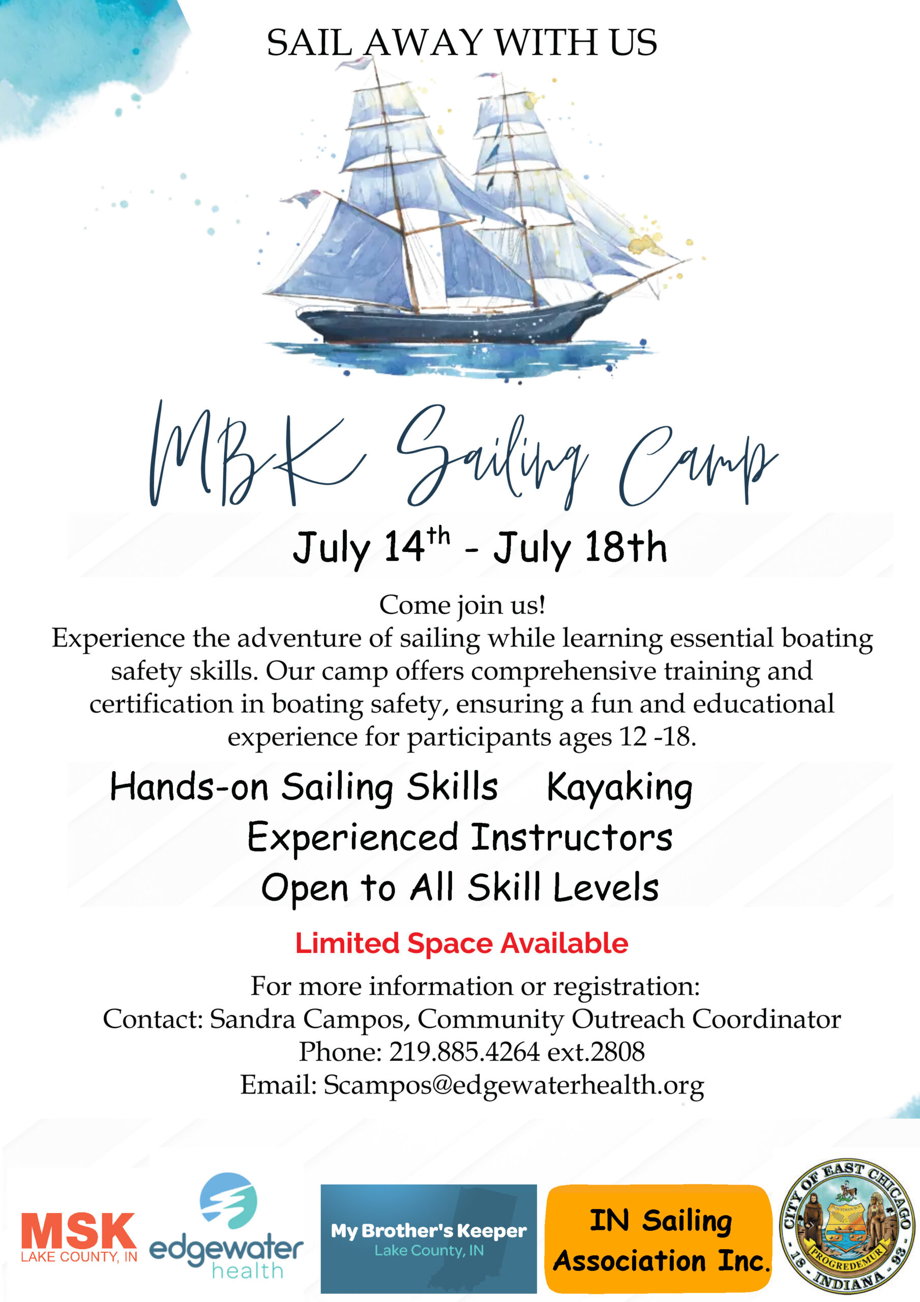 My Brother's Keeper Sailing Camp