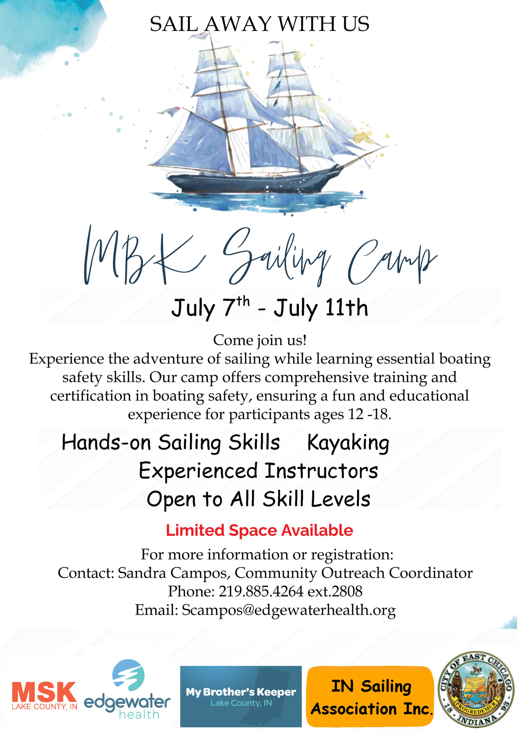 My Brother's Keeper Sailing Camp